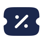 Ticket Sale SVG Icon